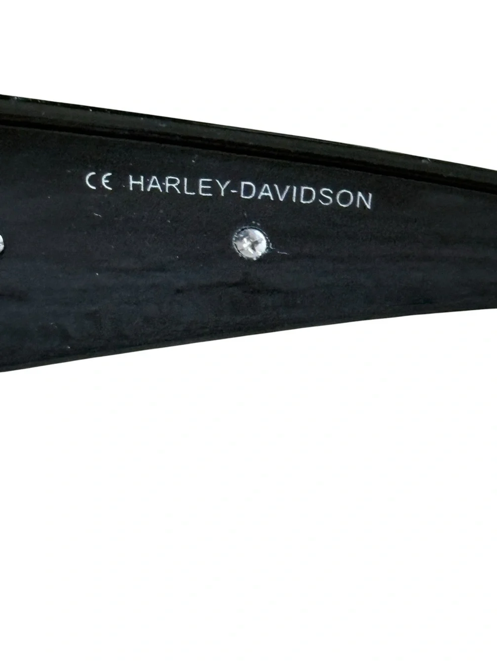 Harley-Davidson HDS 579 Black Flame Wrap Sunglasses Shield Style 90s Bikercore